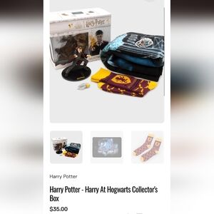 Harry Potter Collector's Set with Socks and Figure